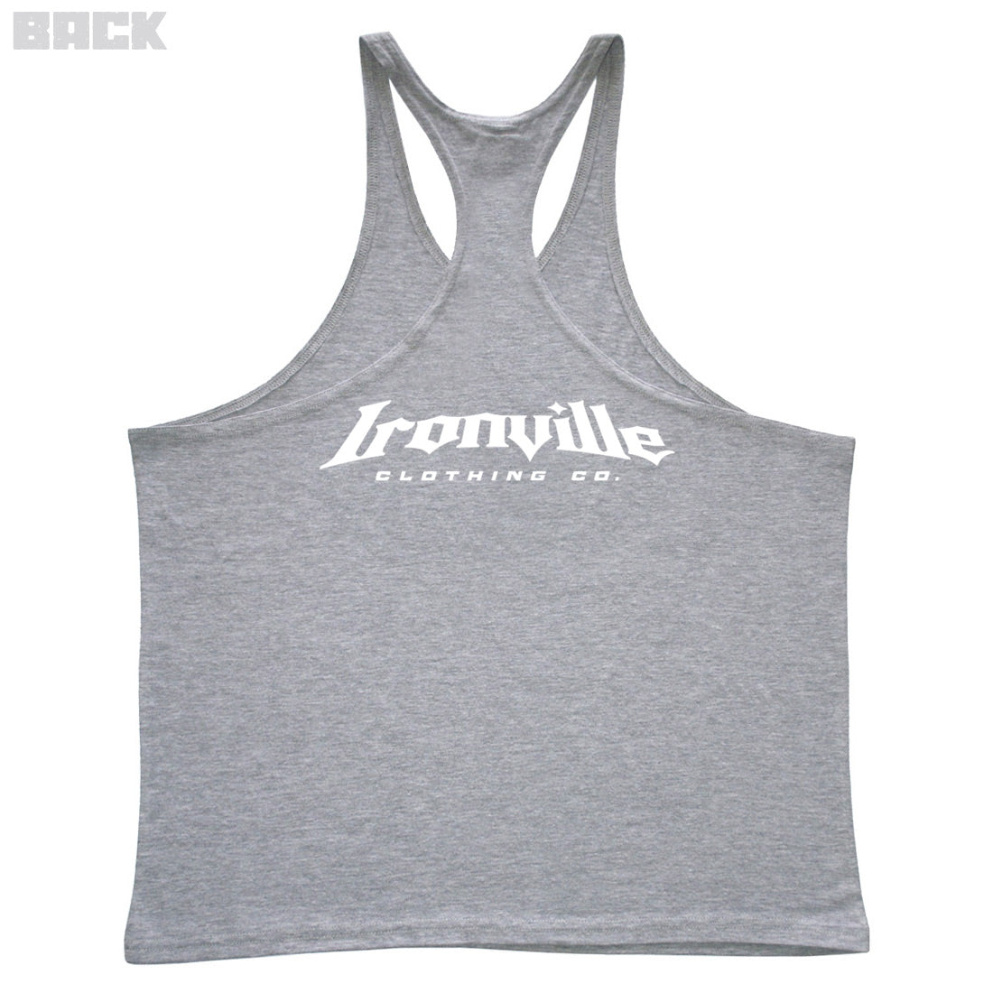 Ironville VERTICAL LOGO Stringer Tank Top