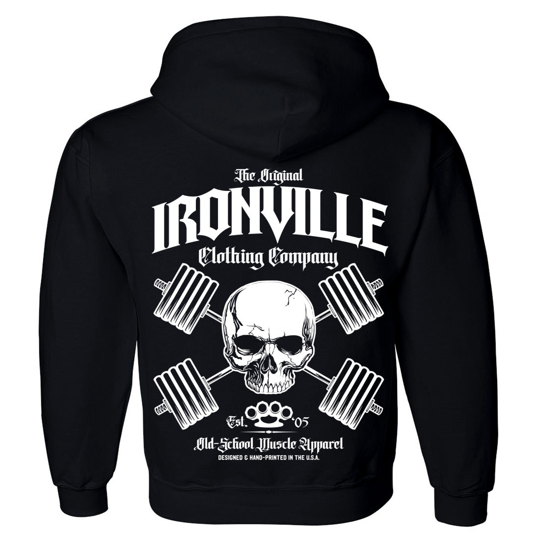 IRONVILLE PULLOVER HOODIE SWEATSHIRTS