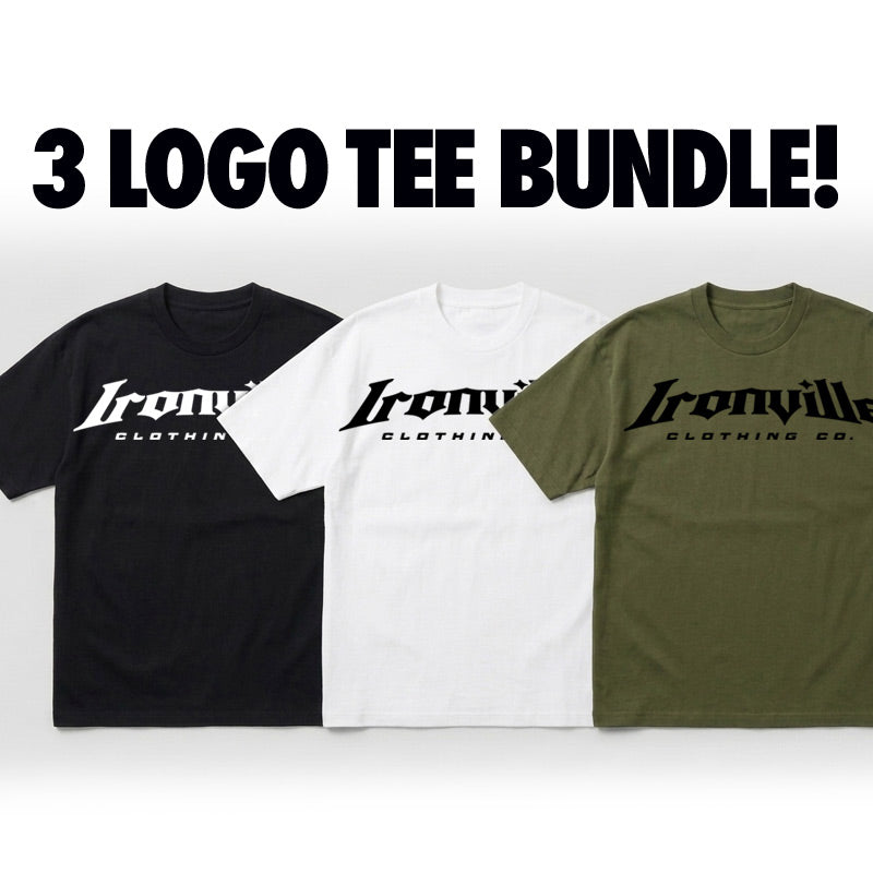Ironville 3 LOGO TEE BUNDLE