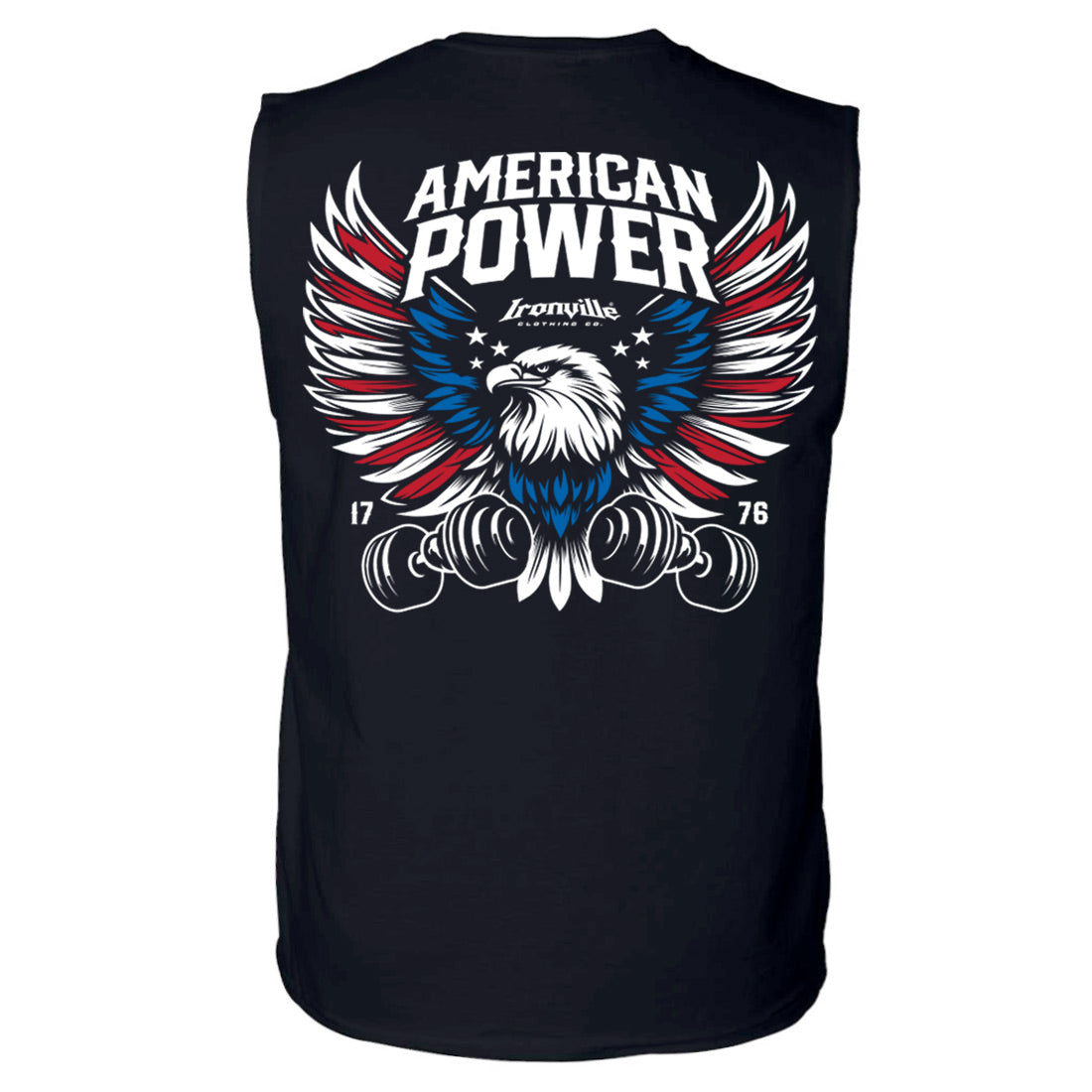 Ironville AMERICAN POWER Sleeveless Gym Shirt
