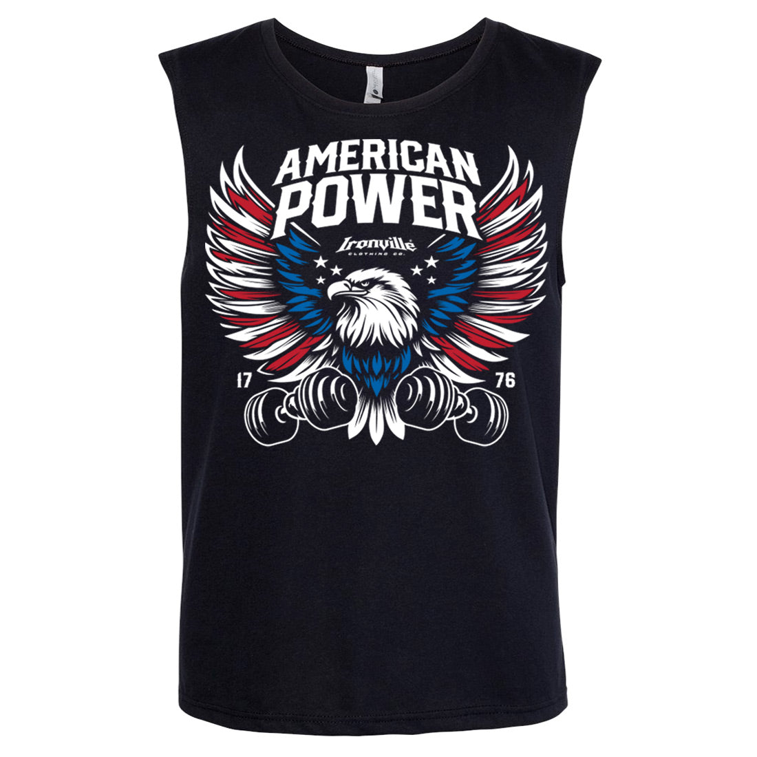 Ironville AMERICAN POWER Sleeveless Gym Shirt