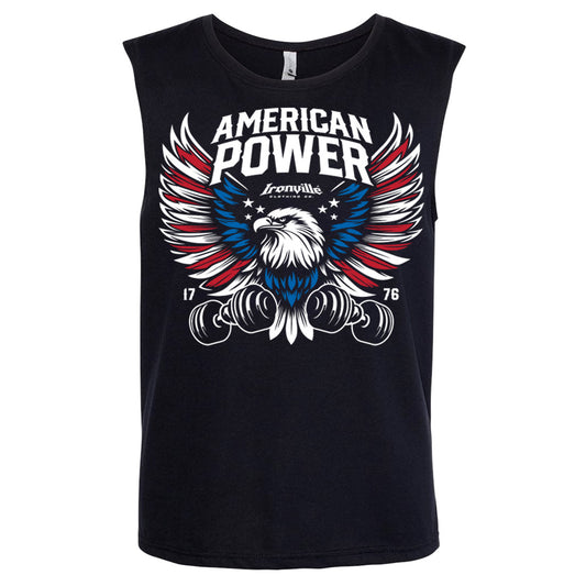 Ironville AMERICAN POWER Sleeveless Gym Shirt