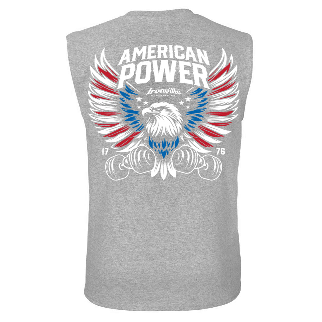 Ironville AMERICAN POWER Sleeveless Gym Shirt