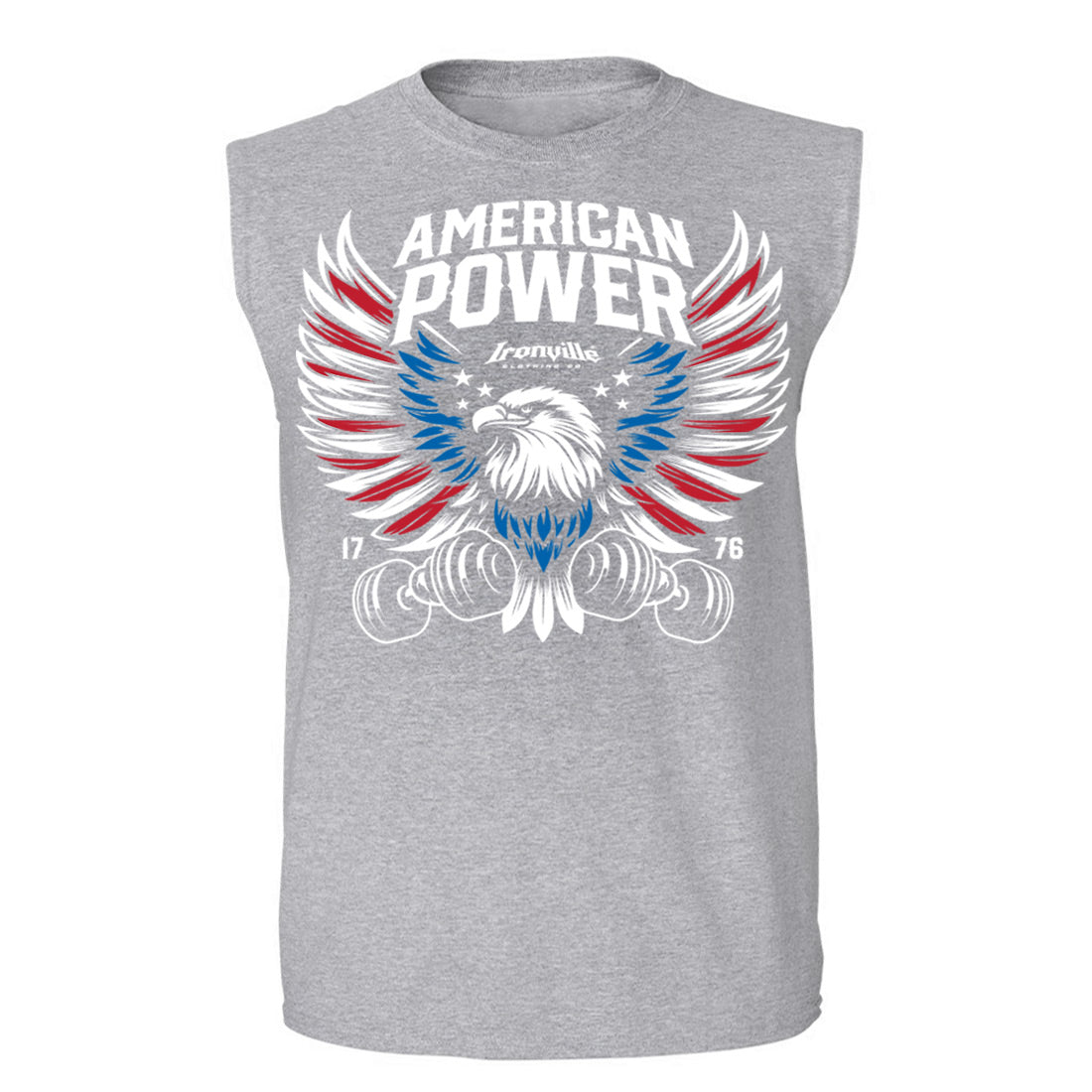 Ironville AMERICAN POWER Sleeveless Gym Shirt