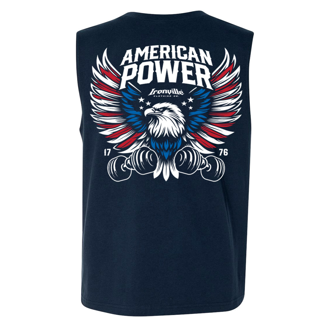 Ironville AMERICAN POWER Sleeveless Gym Shirt