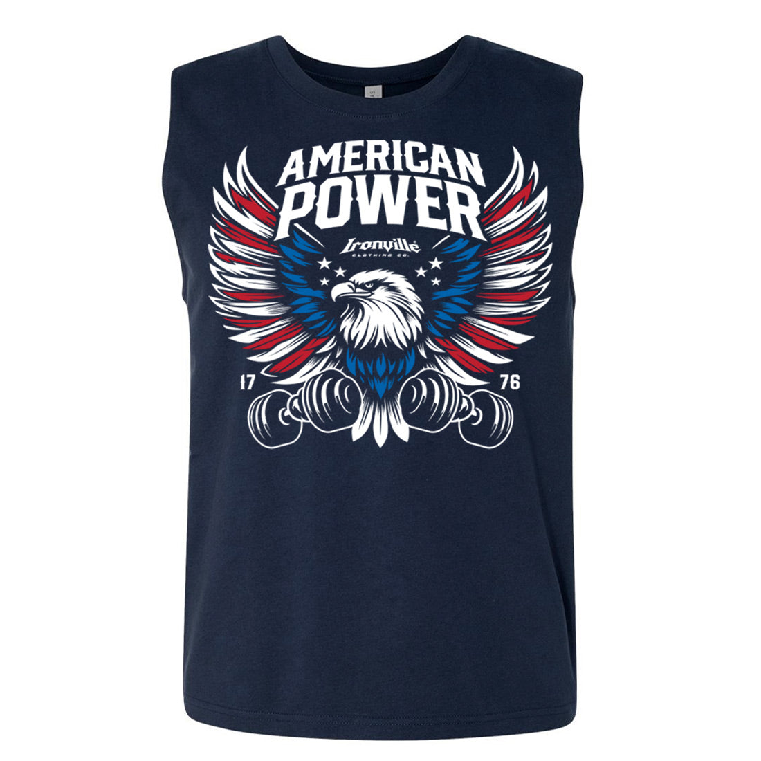 Ironville AMERICAN POWER Sleeveless Gym Shirt