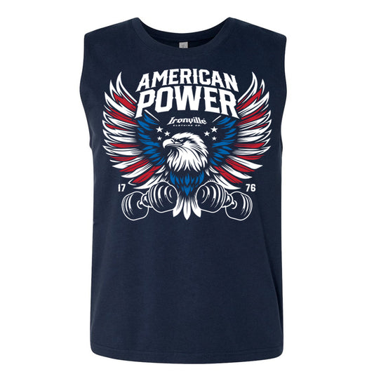 Ironville AMERICAN POWER Sleeveless Gym Shirt