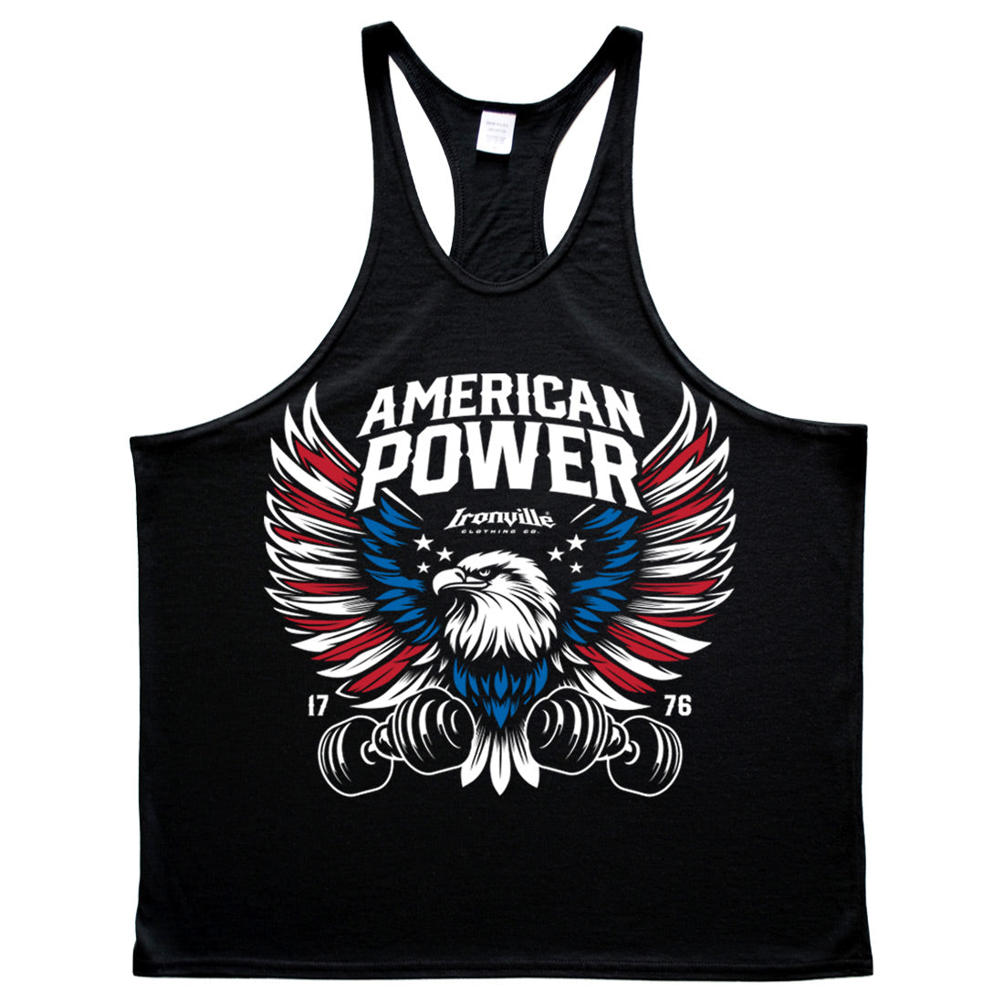 Ironville AMERICAN POWER Stringer Tank Top