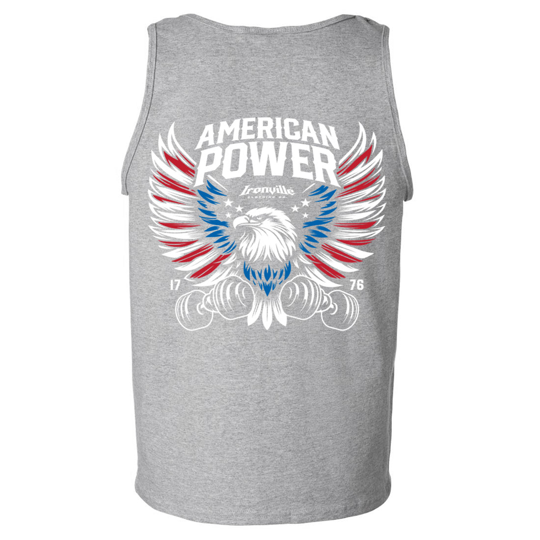 Ironville AMERICAN POWER Standard Cut Tank Top