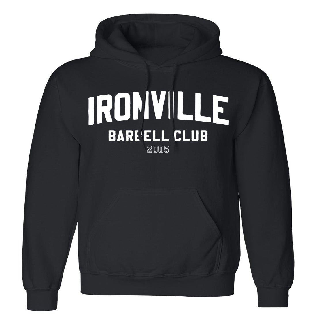 Ironville BARBELL CLUB Pullover Hoodie Sweatshirt