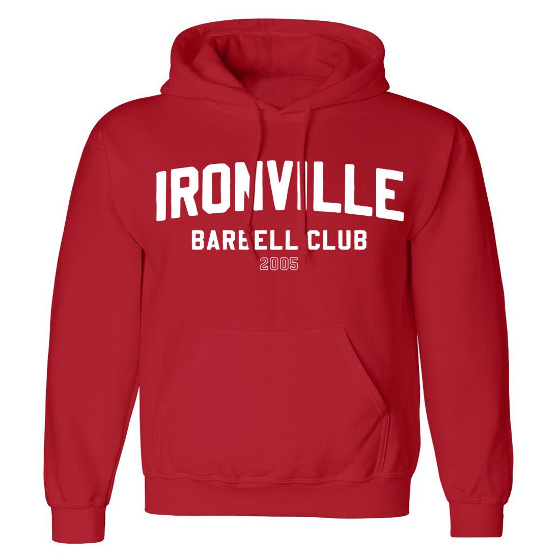 Ironville BARBELL CLUB Pullover Hoodie Sweatshirt