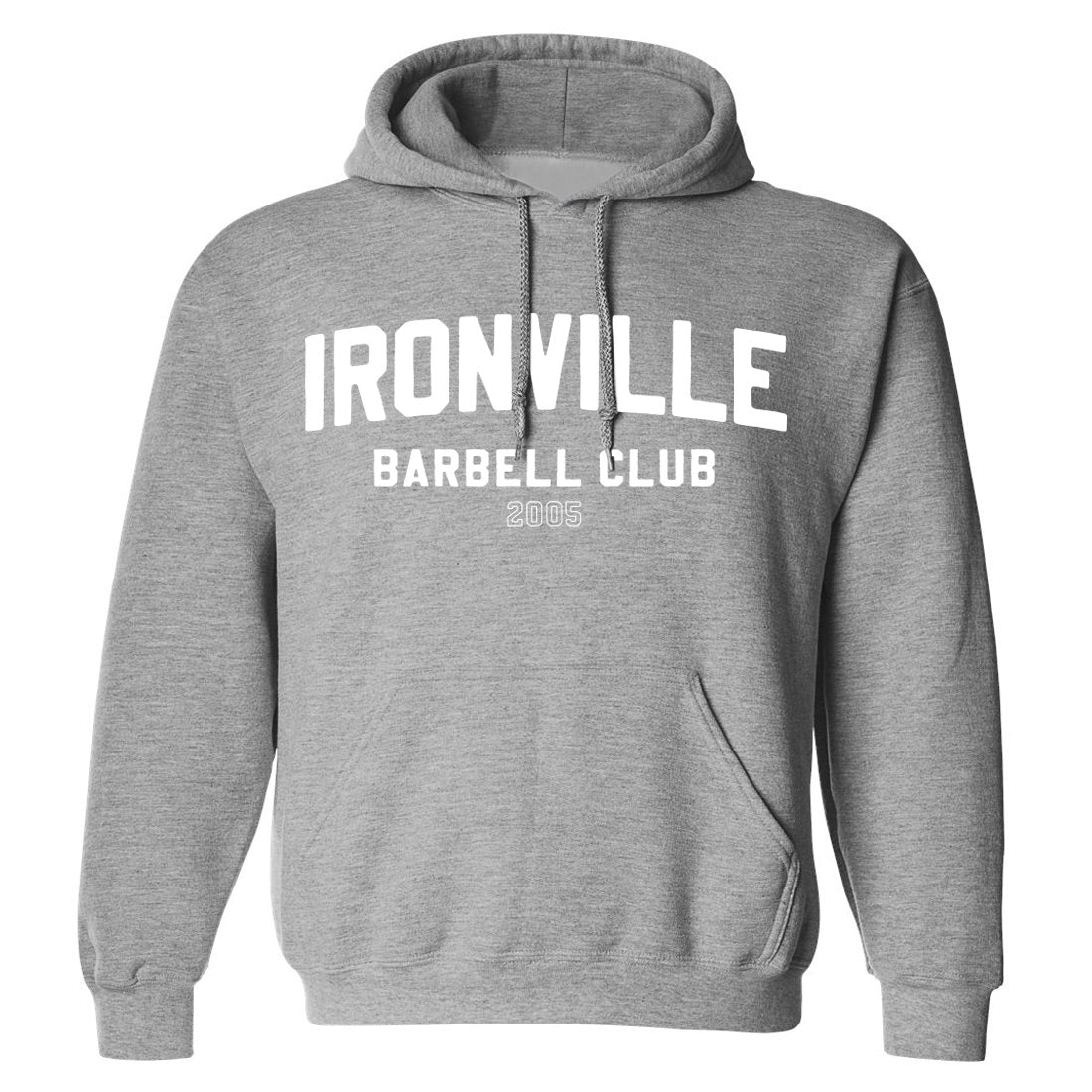 Ironville BARBELL CLUB Pullover Hoodie Sweatshirt