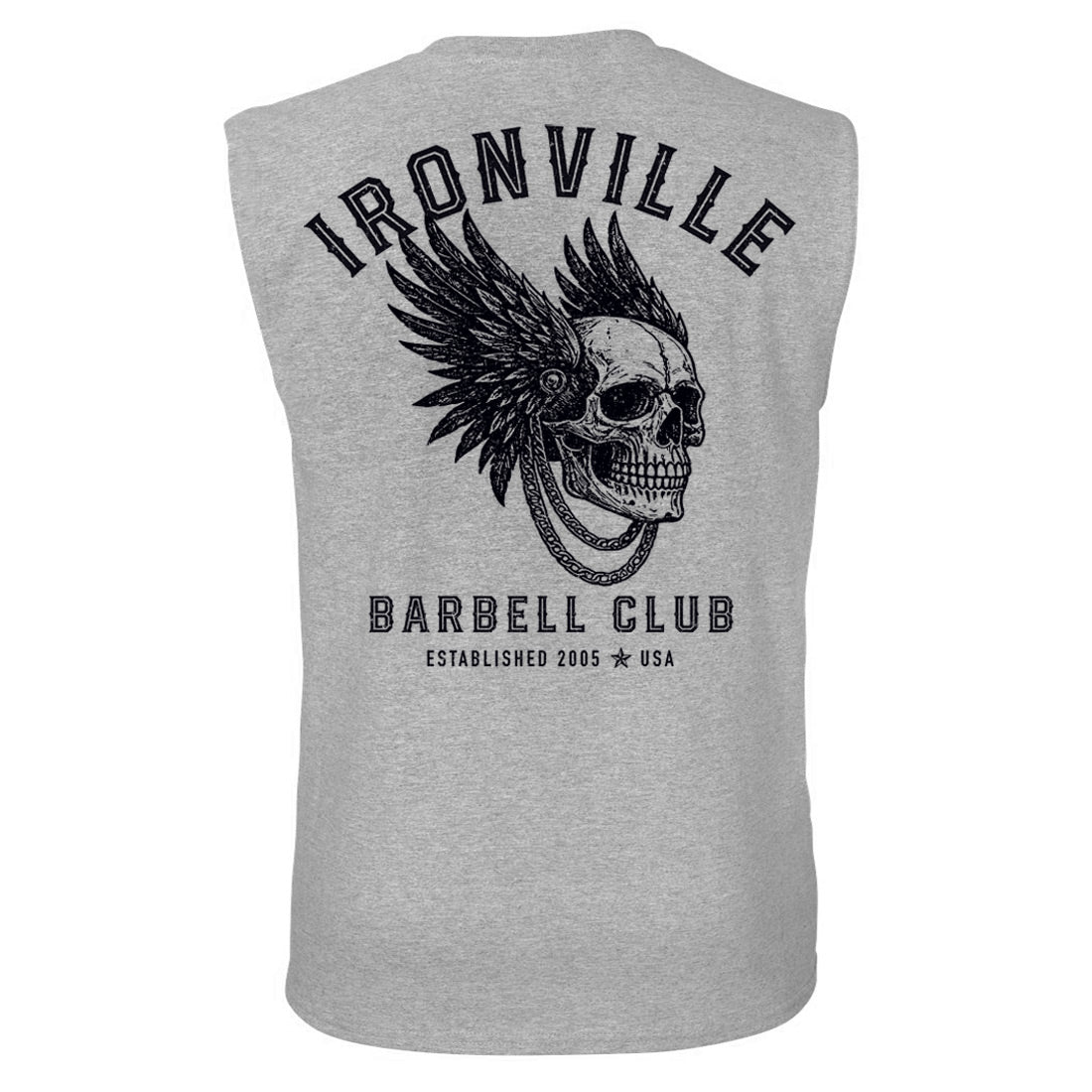 Ironville BARBELL WARRIOR Sleeveless Muscle Shirt