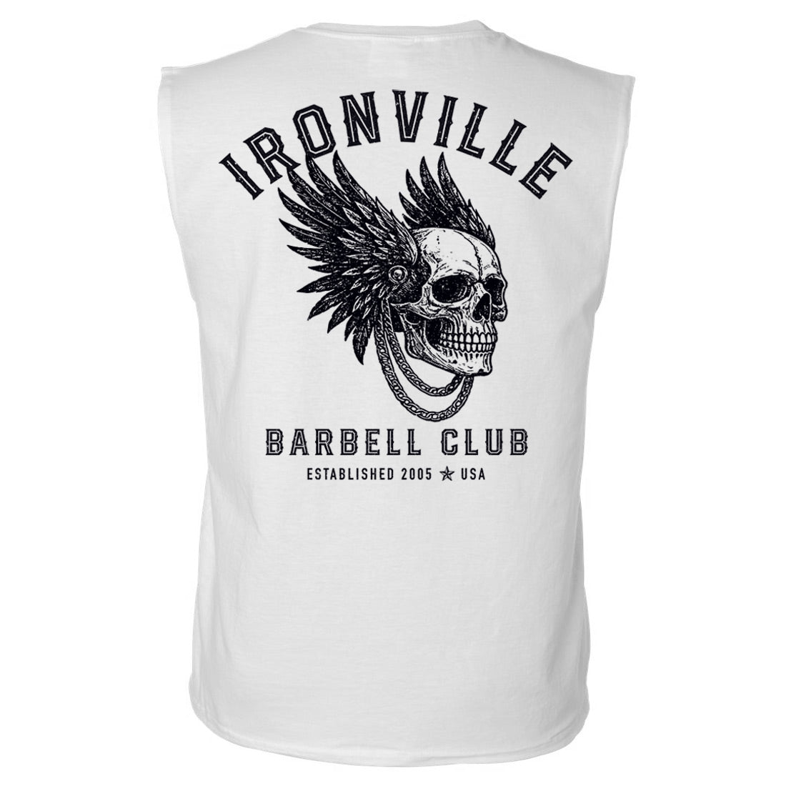 Ironville BARBELL WARRIOR Sleeveless Muscle Shirt
