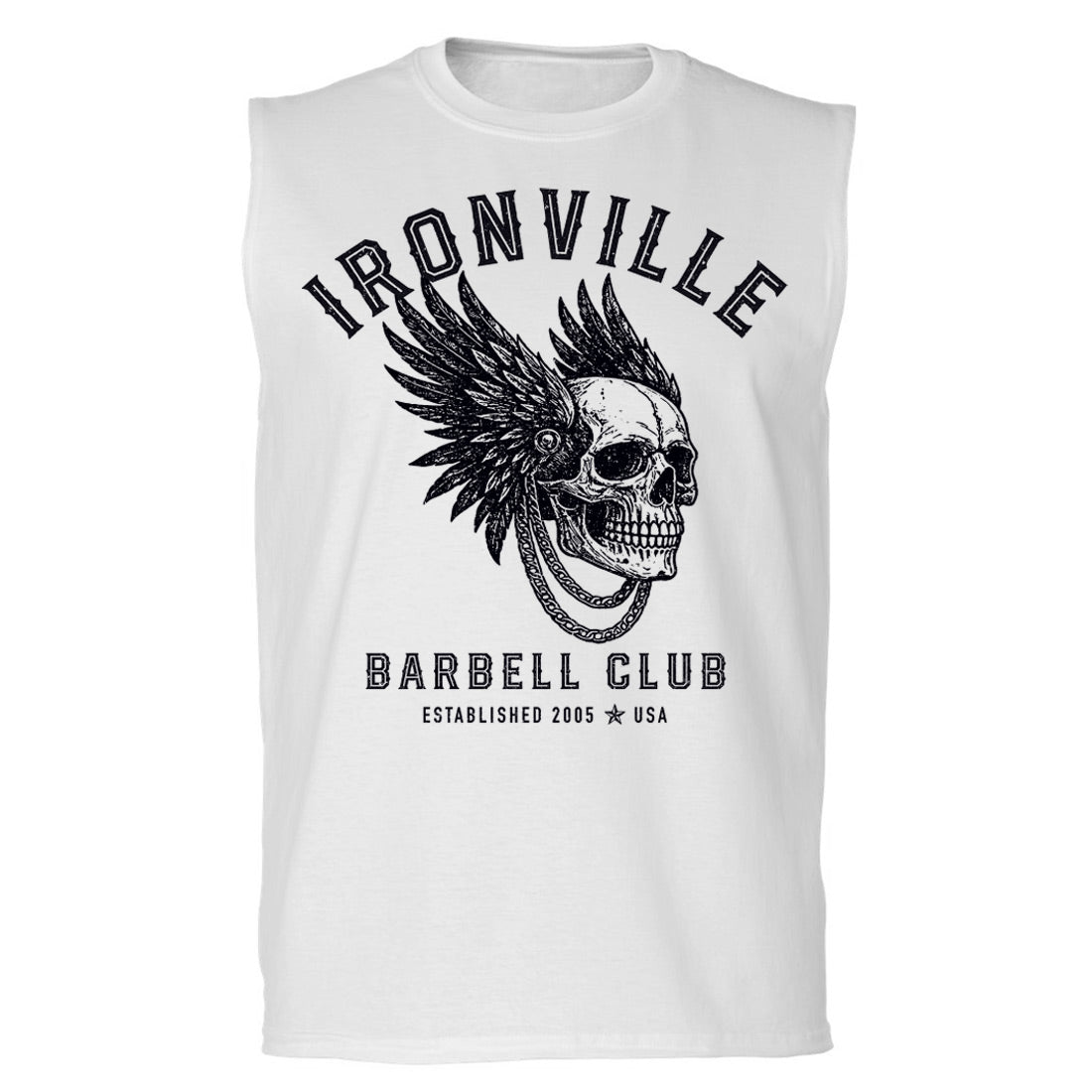 Ironville BARBELL WARRIOR Sleeveless Muscle Shirt