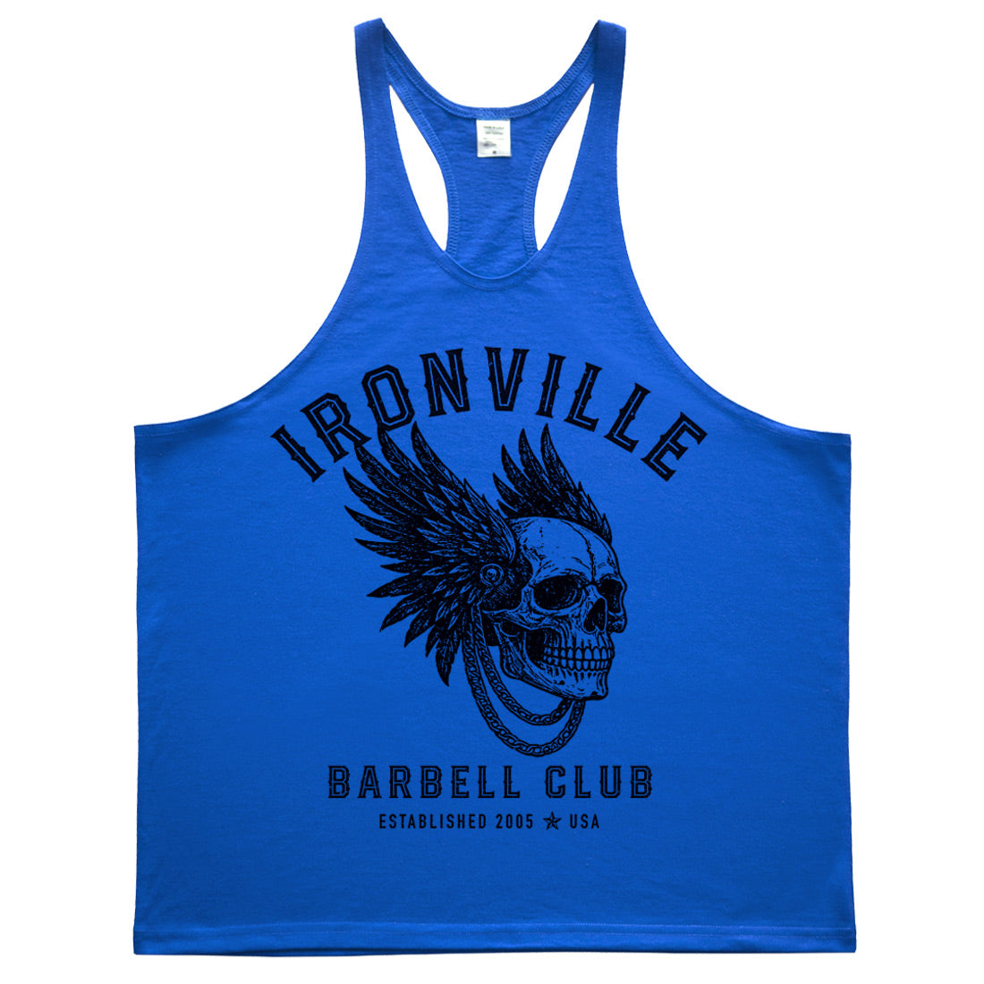 Ironville BARBELL WARRIOR Stringer Tank Top