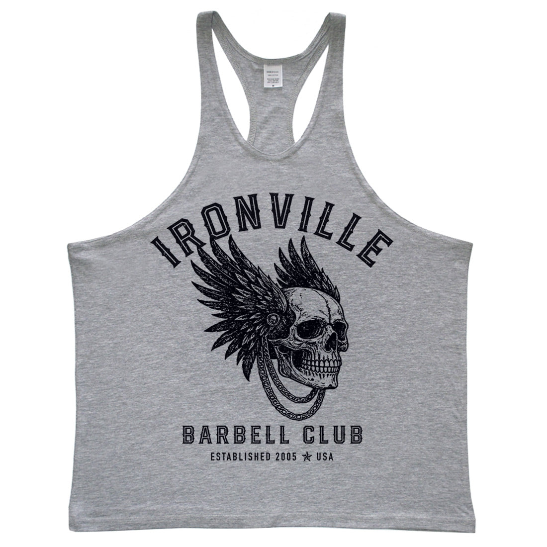 Ironville BARBELL WARRIOR Stringer Tank Top