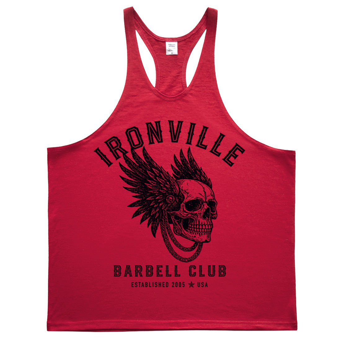 Ironville BARBELL WARRIOR Stringer Tank Top