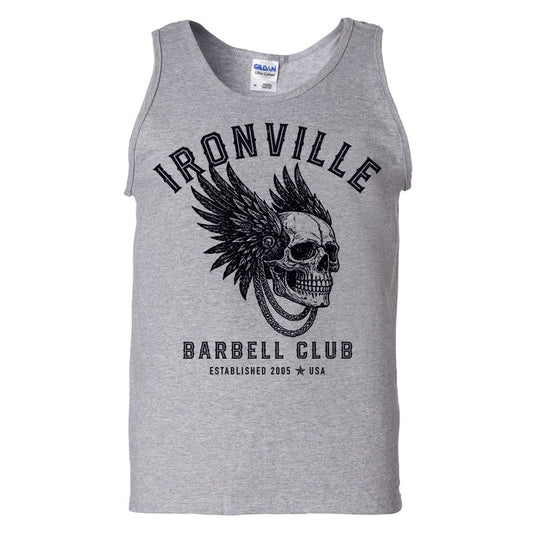 Ironville BARBELL WARRIOR Standard Cut Tank Top