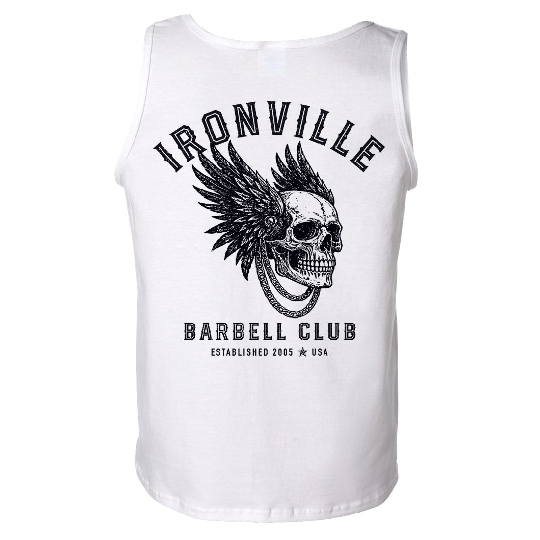 Ironville BARBELL WARRIOR Standard Cut Tank Top