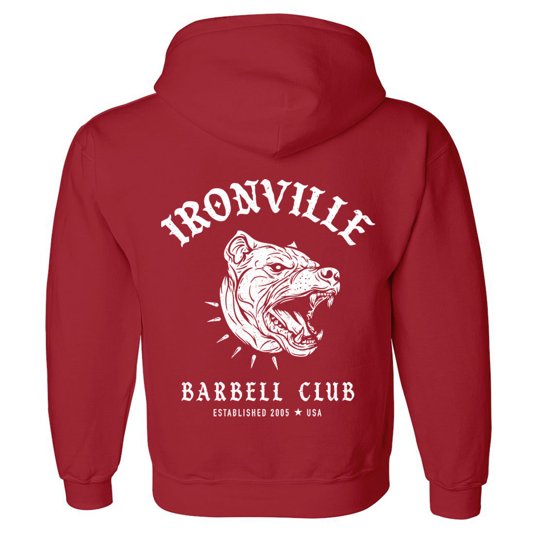 Ironville BARBELL PIT 26 Hooded Sweatshirt