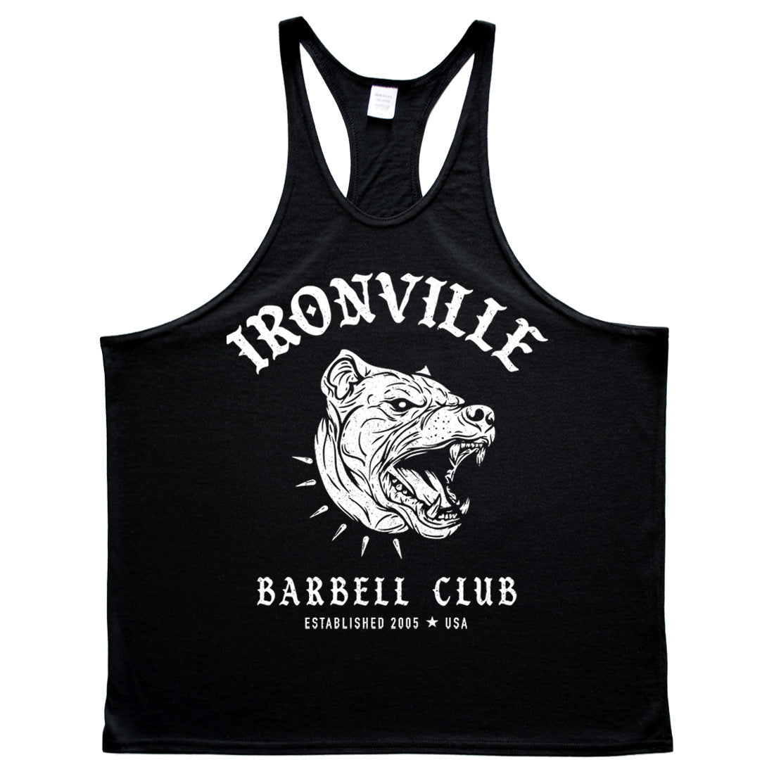 Ironville BARBELL PIT 26 Stringer Tank Top