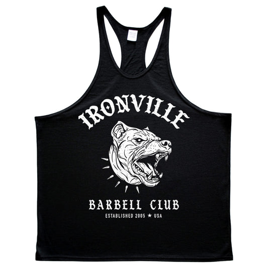 Ironville BARBELL PIT 26 Stringer Tank Top