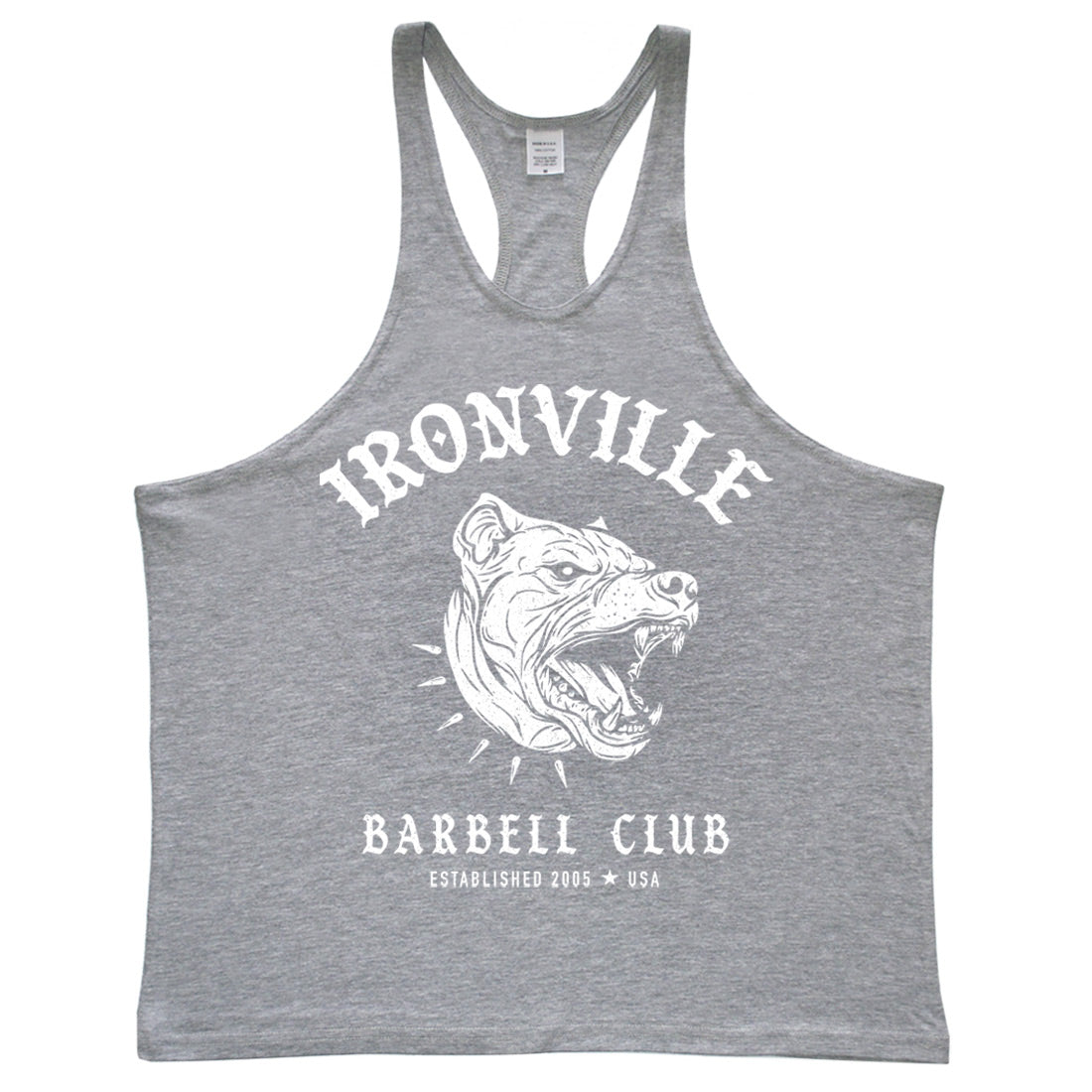 Ironville BARBELL PIT 26 Stringer Tank Top