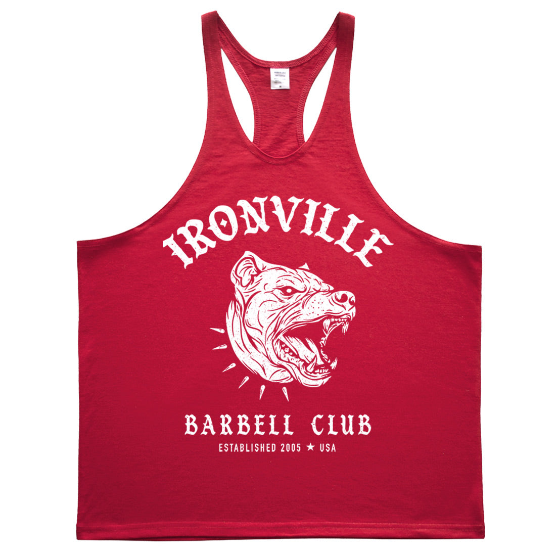 Ironville BARBELL PIT 26 Stringer Tank Top