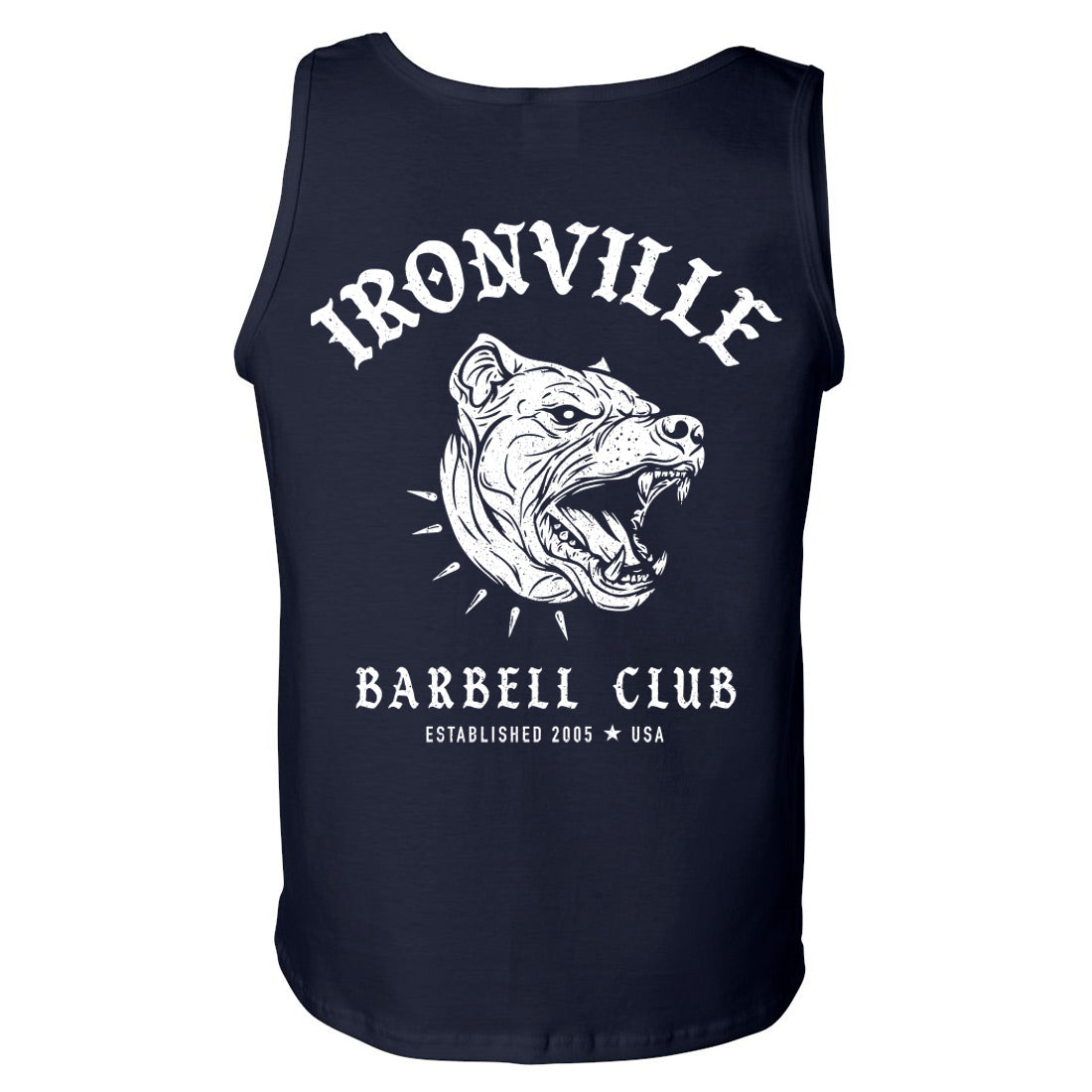 Ironville BARBELL PIT 26 Standard Tank Top