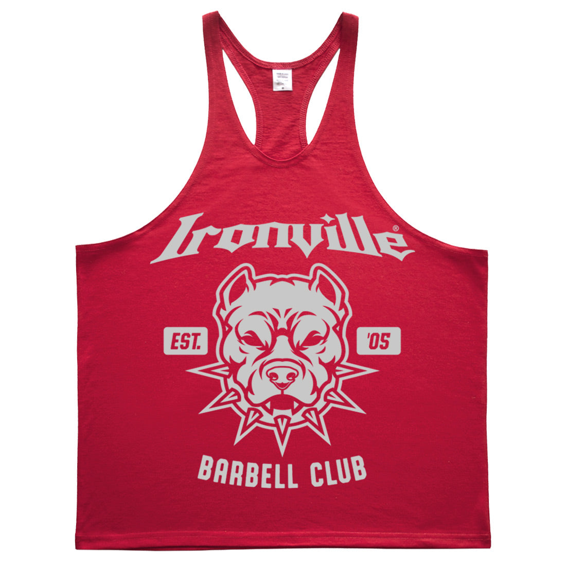 Ironville BARBELL PITBULL Stringer Tank Top