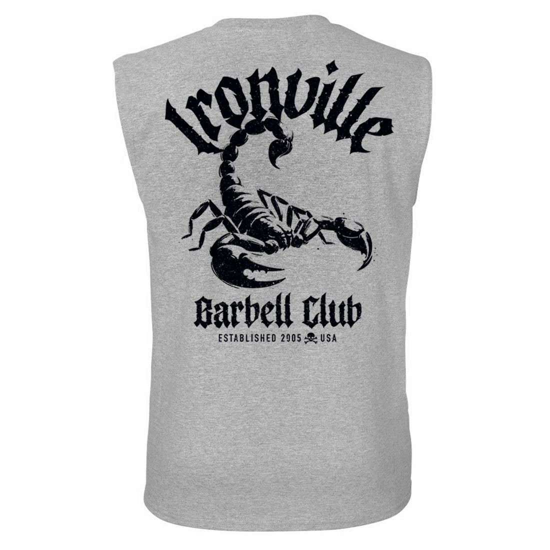Ironville BARBELL SCORPION Sleeveless Muscle Shirt