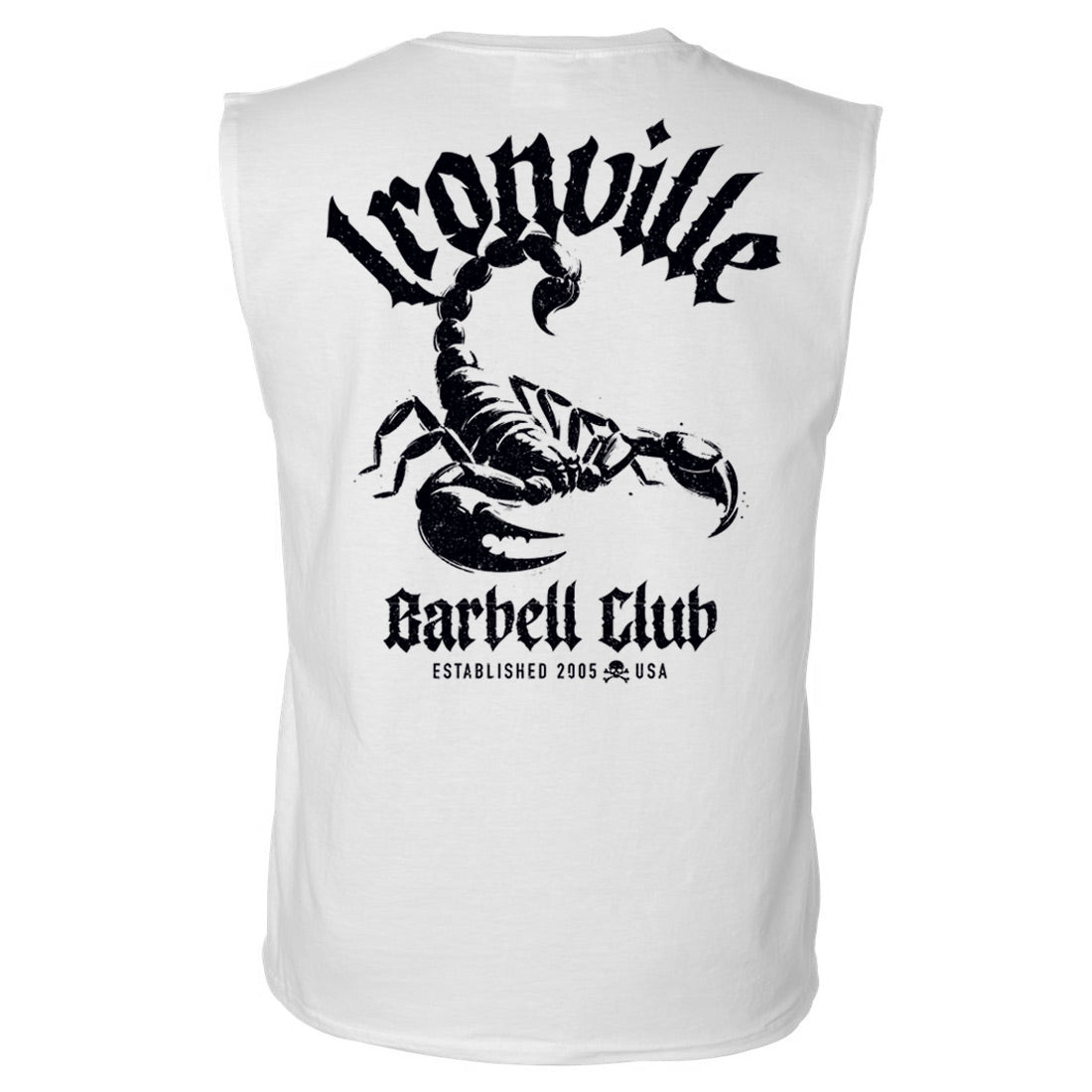 Ironville BARBELL SCORPION Sleeveless Muscle Shirt