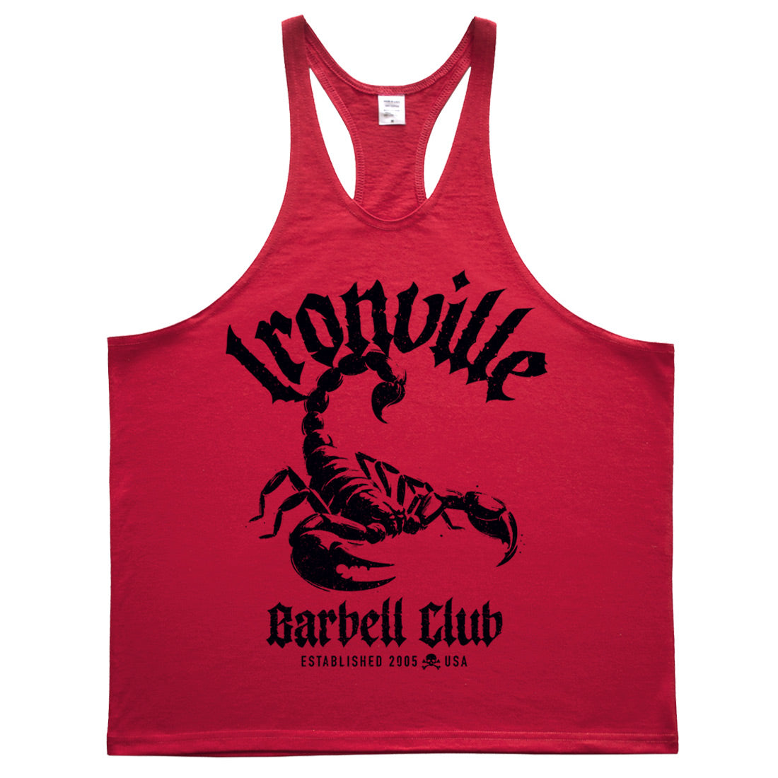 Ironville BARBELL SCORPION Stringer Tank Top