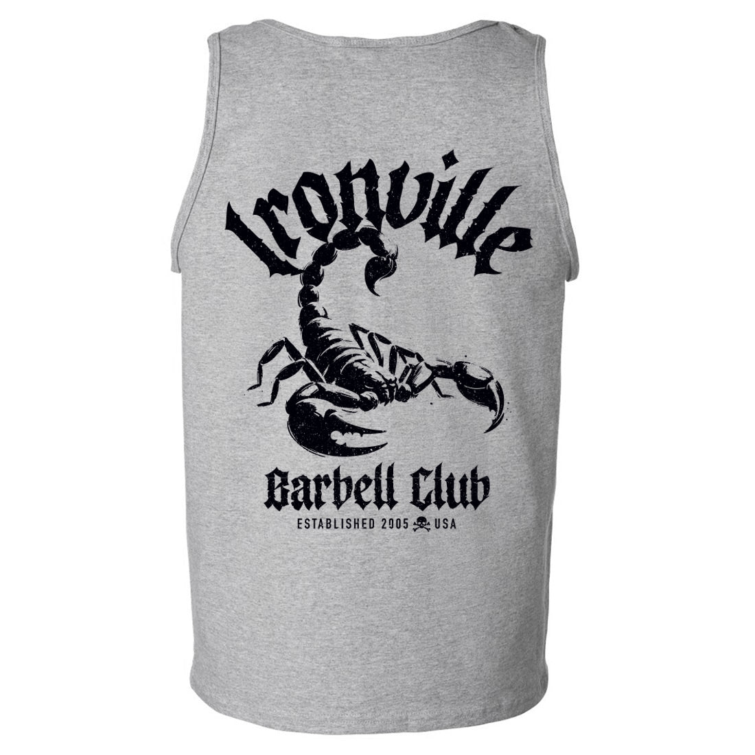 Ironville BARBELL SCORPION Standard Cut Tank Top