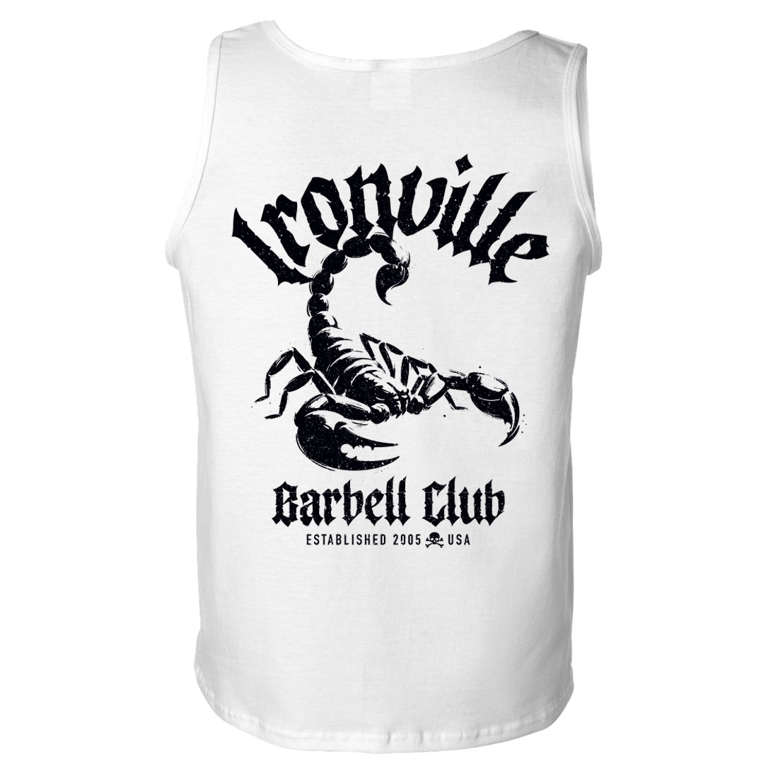 Ironville BARBELL SCORPION Standard Cut Tank Top