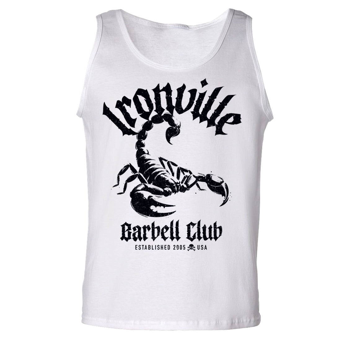 Ironville BARBELL SCORPION Standard Cut Tank Top