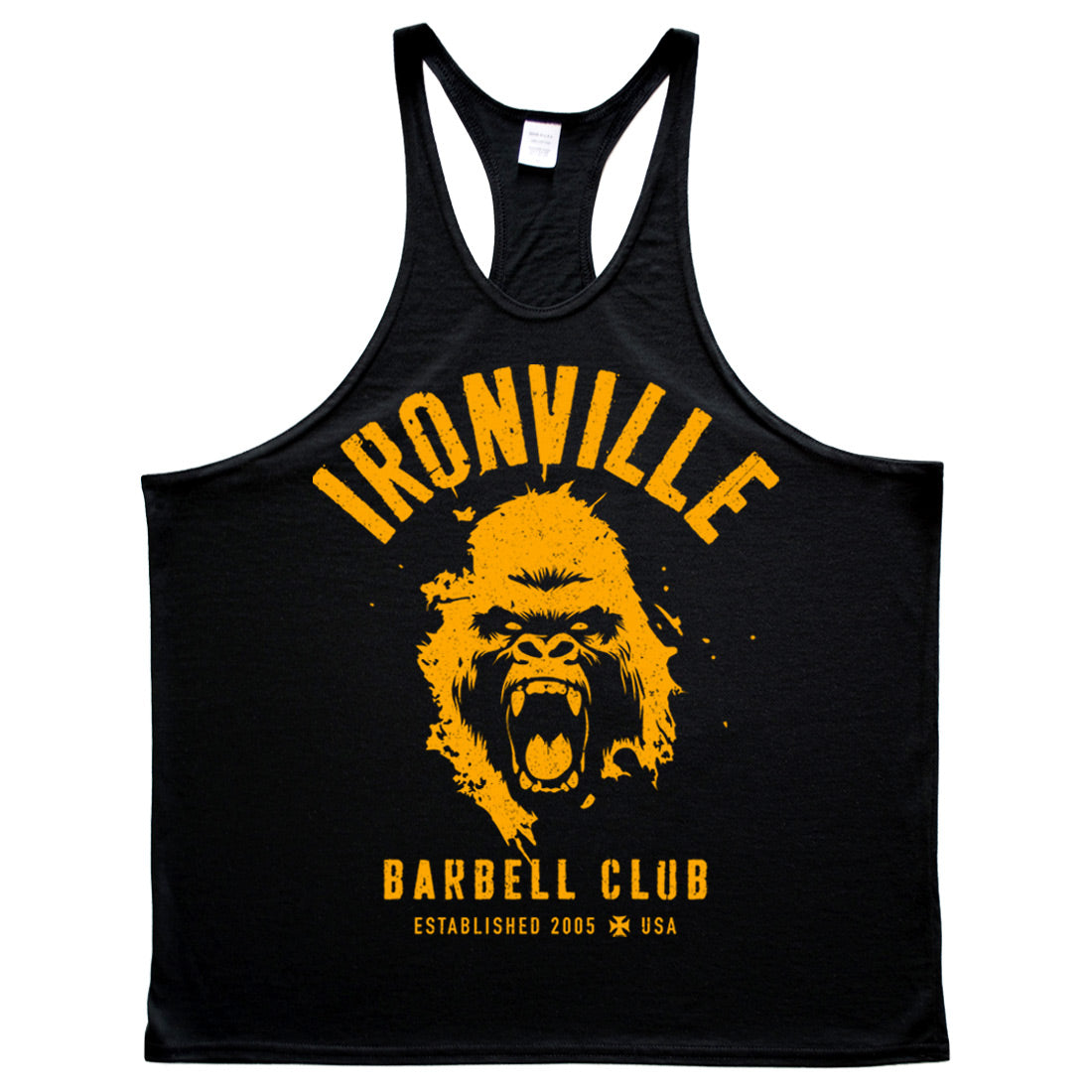 Ironville BARBELL SILVERBACK Stringer Tank Top