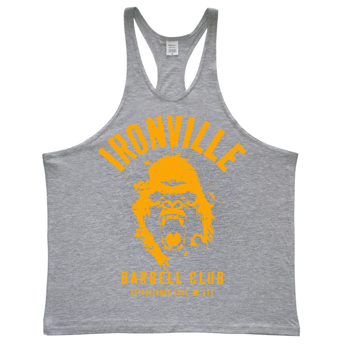 Ironville BARBELL SILVERBACK Stringer Tank Top