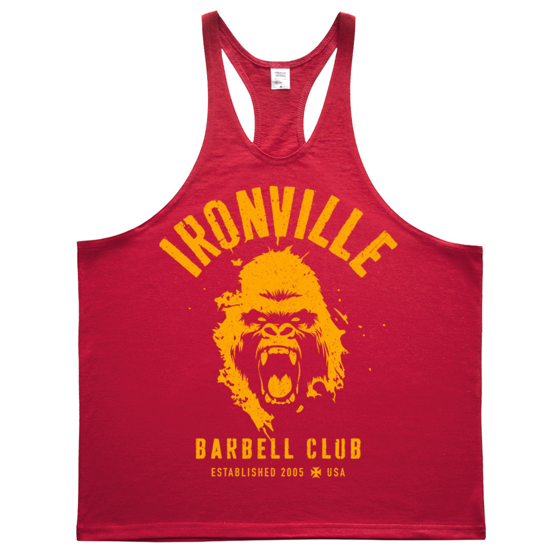 Ironville BARBELL SILVERBACK Stringer Tank Top