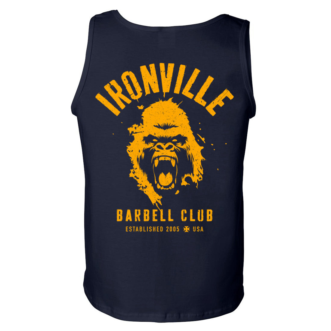 Ironville BARBELL SILVERBACK Standard Cut Tank Top