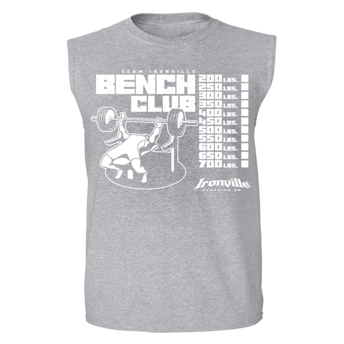 Ironville BENCH CLUB Sleeveless Muscle T-shirt