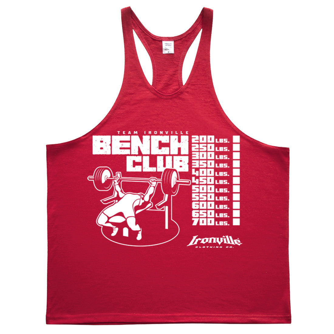 Ironville BENCH CLUB Stringer Tank Top