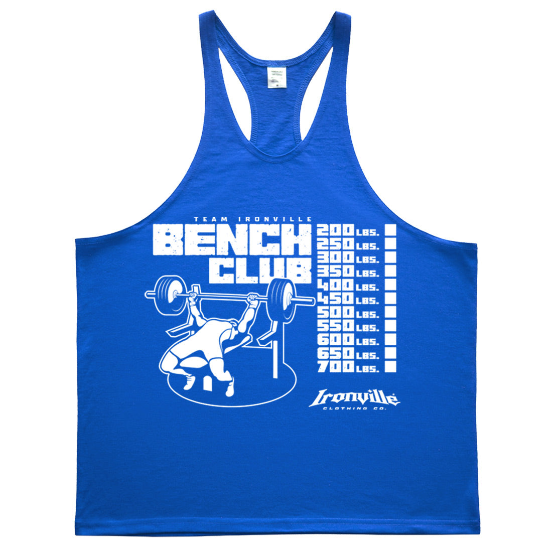 Ironville BENCH CLUB Stringer Tank Top