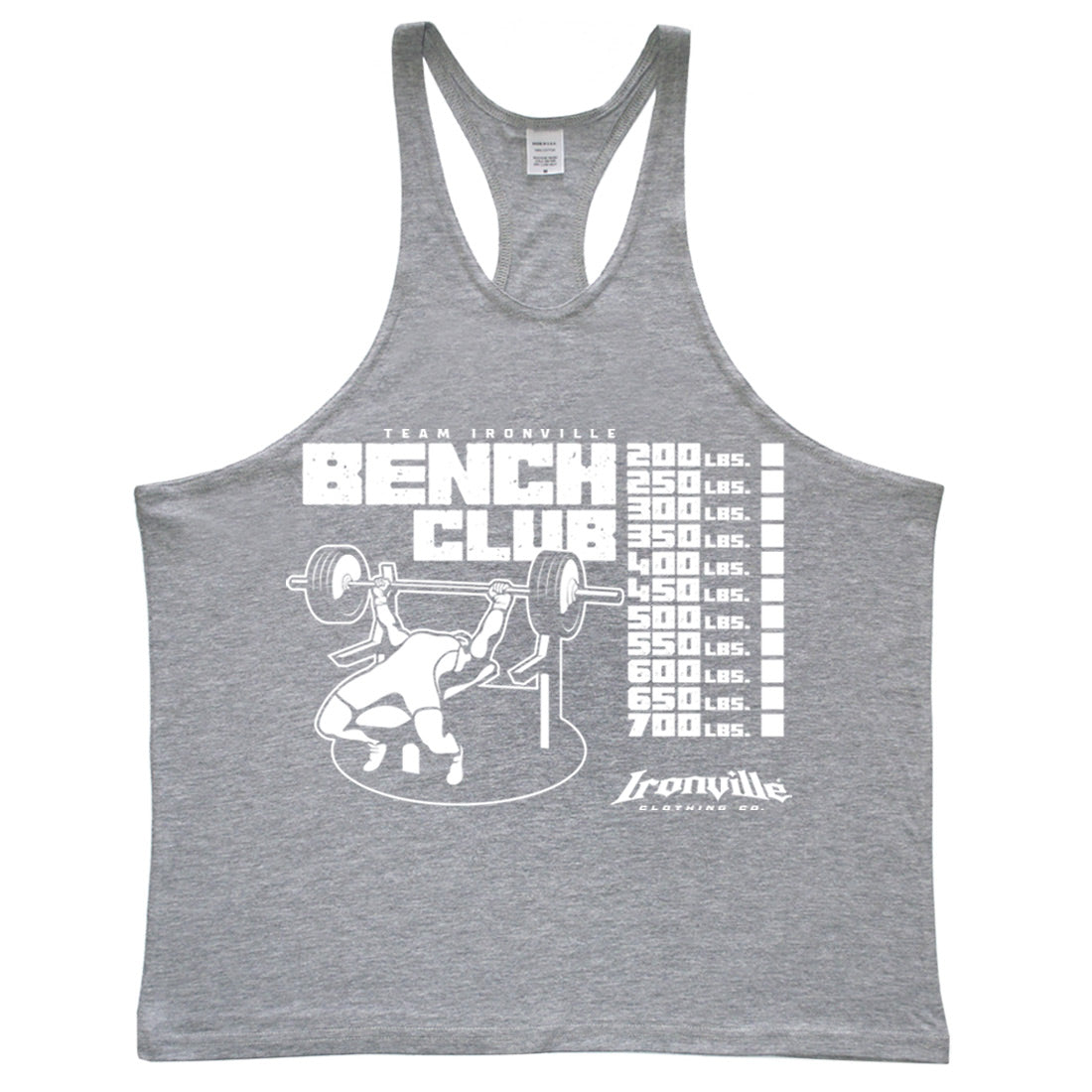 Ironville BENCH CLUB Stringer Tank Top