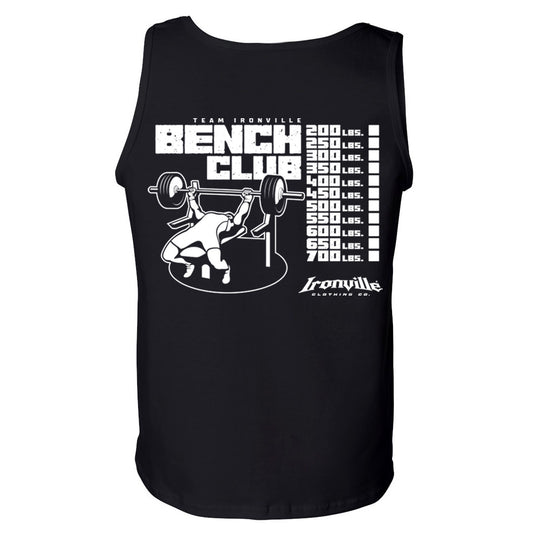 Ironville BENCH CLUB Standard Cut Gym Tank Top