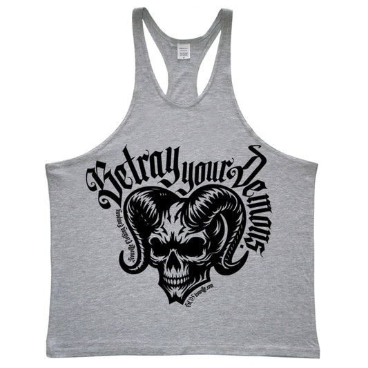 Ironville BETRAY YOUR DEMONS Stringer Tank Top