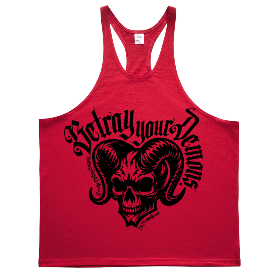 Ironville BETRAY YOUR DEMONS Stringer Tank Top