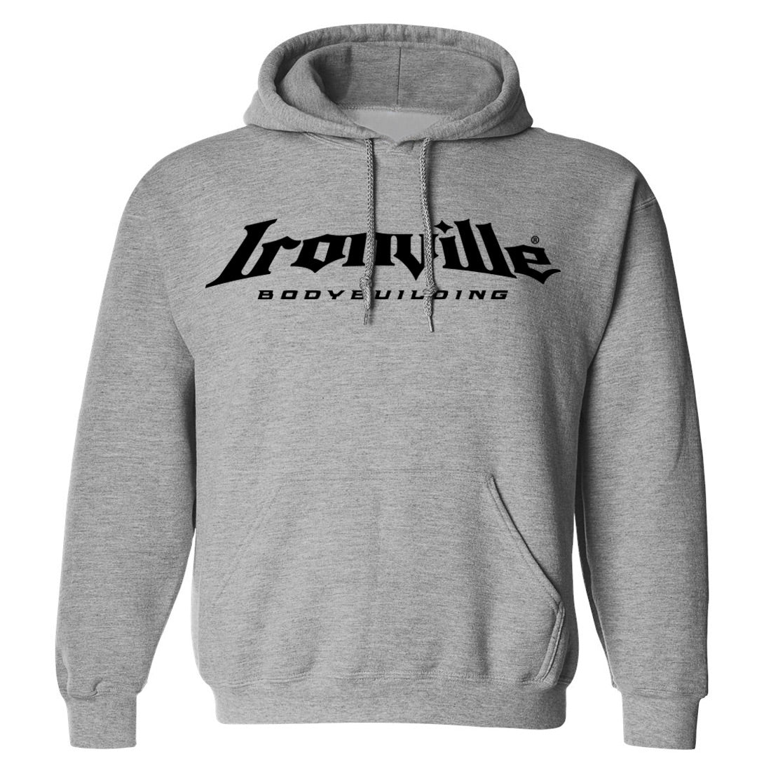 Ironville BODYBUILDING Pullover Hoodie Sweatshirt