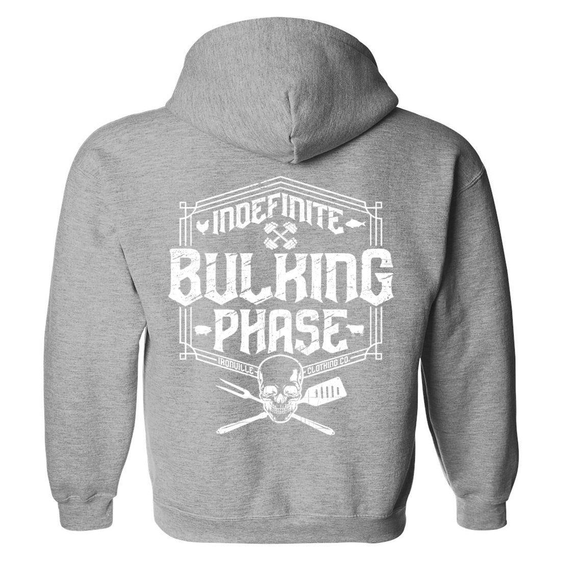 Ironville BULKING PHASE Pullover Hoodie Sweatshirt